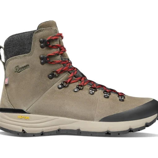 Danner Men's Arctic 600 7" WP 200G Side-Zip Hiking Boot- Brown- 67338