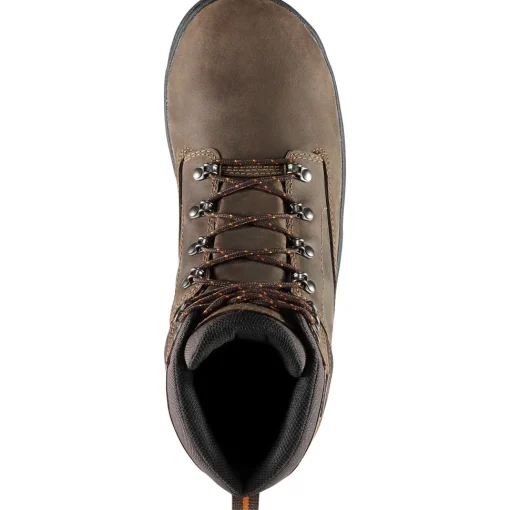 Danner Men's Crafter 6" Soft Toe WP Work Boot - Brown - 12433