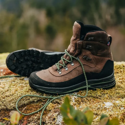Danner Men's Crag Rat 7" WP Made In USA Hiking Boot - Brown - 67810