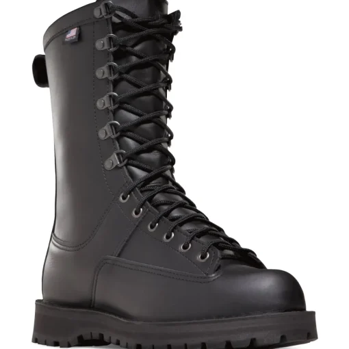 Danner Men's Fort Lewis USA Made 10" WP Duty Boot - Black - 29110