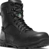 Danner Men's Lookout EMS 8" Side Zip Comp Toe WP Duty Boot Black 23826