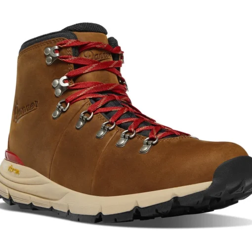 Danner Men's Mountain 600 Leaf GTX 4.5" WP Hiking Boot-Grizzly Brown- 62302