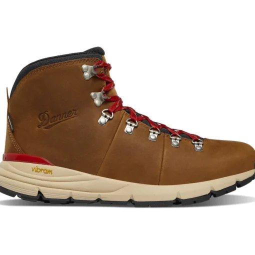 Danner Men's Mountain 600 Leaf GTX 4.5" WP Hiking Boot-Grizzly Brown- 62302