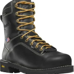 Danner Men's Quarry 8" Alloy Toe Metguard WP USA Made Work Boot - 17310