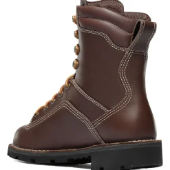 Danner Men's Quarry USA Made 8" Alloy Toe WP Work Boot - Brown - 17307