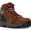 Danner Men's Vicious 4.5" Comp Toe WP Slip Resist Work Boot -Brown- 13882