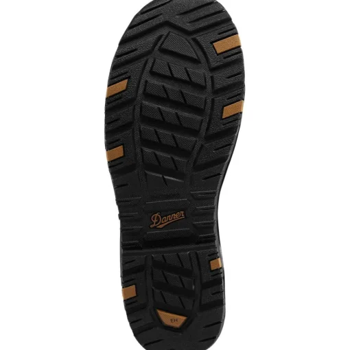 Danner Women Caliper 5" Plain Toe WP Work Boot -Brown- 19460