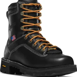 Danner Women's Quarry USA Made Waterproof Work Boot - Black - 17323