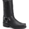 Double H Men's Barry 10" Square Toe USA Made Harness Boot- Black- 4008