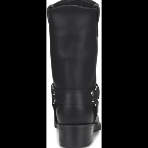 Double H Men's Barry 10" Square Toe USA Made Harness Boot- Black- 4008