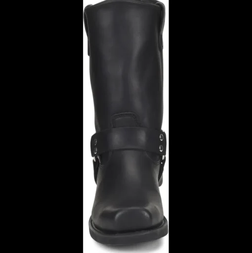 Double H Men's Barry 10" Square Toe USA Made Harness Boot- Black- 4008