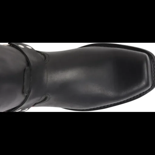 Double H Men's Barry 10" Square Toe USA Made Harness Boot- Black- 4008