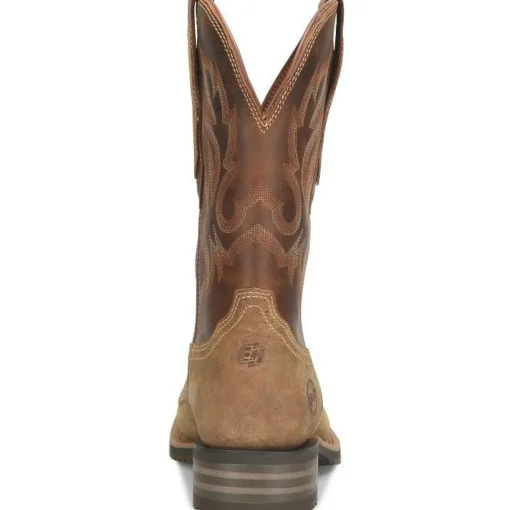 Double H Men's Cascade 11" Wide ST Roper Western Work Boot -Brown- DH4160