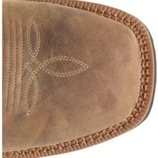 Double H Men's Cascade 11" Wide ST Roper Western Work Boot -Brown- DH4160