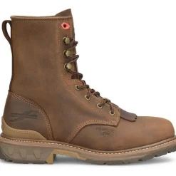 Double H Men's Dailor 8" Wide Square CT Western Work Boot -Brown- PH5012