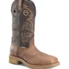 Double H Men's Farson 13" Composite Toe Western Work Boot -Brown- DH4154