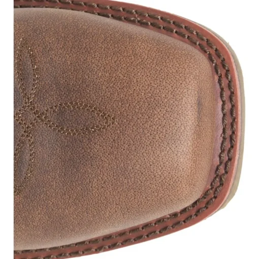 Double H Men's Farson 13" Composite Toe Western Work Boot -Brown- DH4154
