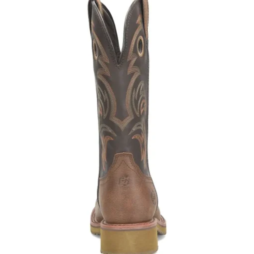 Double H Men's Farson 13" Composite Toe Western Work Boot -Brown- DH4154
