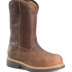 Double H Men's Nomad 11" Alloy Toe WP Wellington Work Boot -Brown- DH4157