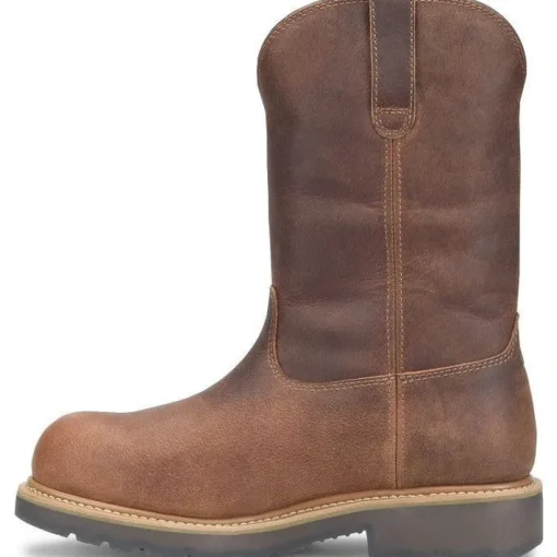 Double H Men's Nomad 11" Alloy Toe WP Wellington Work Boot -Brown- DH4157