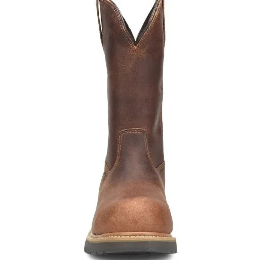Double H Men's Nomad 11" Alloy Toe WP Wellington Work Boot -Brown- DH4157