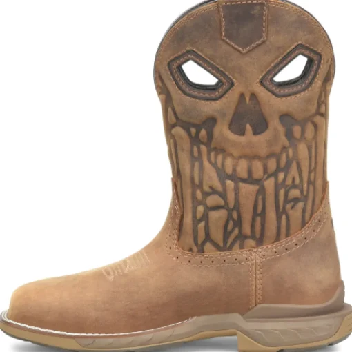 Double H Men's Phantom Rider Lycan 11" Comp Toe WP Roper Work Boot -Brown- DH5398