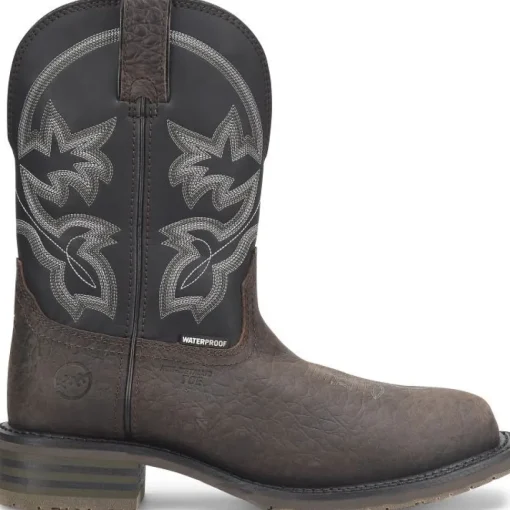 Double H Men's Stockma 10" Toe Comp Toe Western Work Boot -Brown- DH4151
