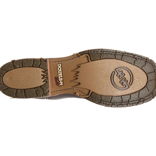 Double H Women's Grace 12" Wide ST Roper Work Boot - Brown - DH7030