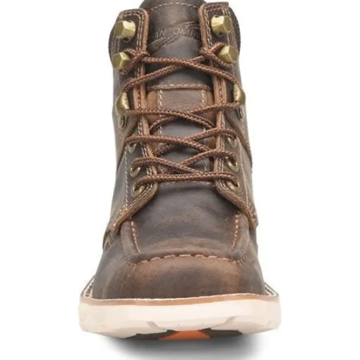 Double H Women's Phantom 5" WP Comp Toe Lacer Work Boot -Brown- DH5386