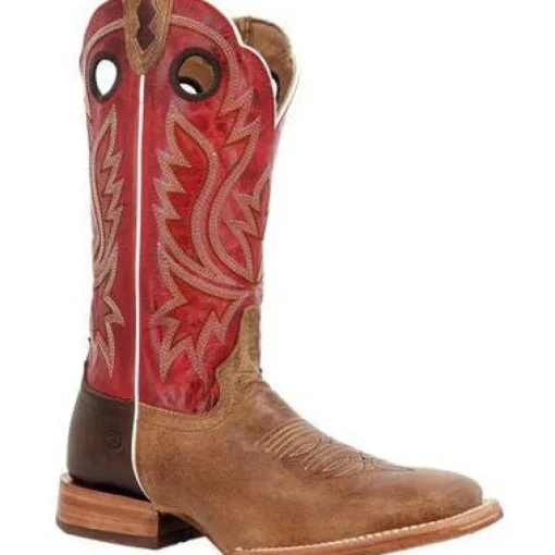 Durango Men's Collection Bison 13" Soft Toe Western Boot- Sand Tobacco- DDB0468