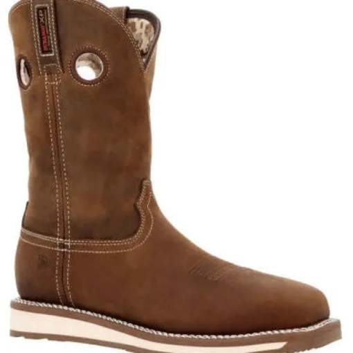 Durango Men's Maverick Wxp 11" ST Western Wedge Work Boot -Tan- DDB0451