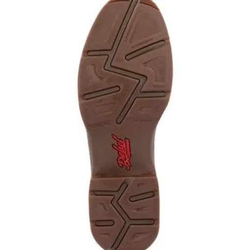 Durango Men's Rebel 12" Round Toe Western Work Boot -Oak Bark- DDB0428
