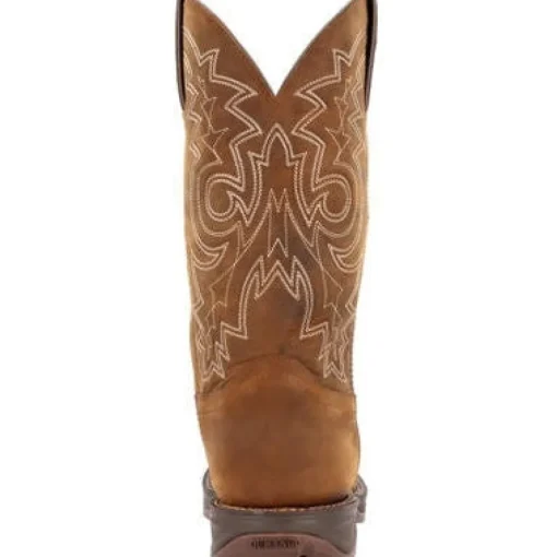 Durango Men's Rebel Work 11" WP Steel Toe Western Boot -Brown- DDB0389