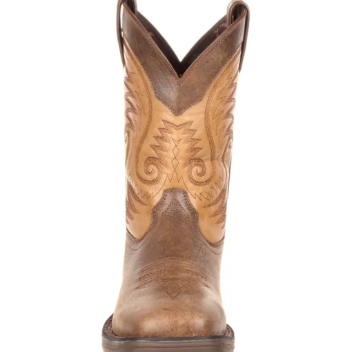 Durango Men's Ultra-Lite 11" Square Toe Western Boot - Brown - DDB0109
