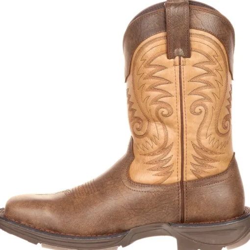 Durango Men's Ultra-Lite 11" Square Toe Western Boot - Brown - DDB0109