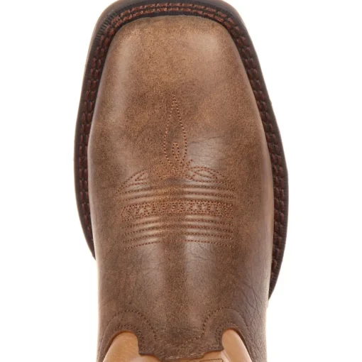 Durango Men's Ultra-Lite 11" Square Toe Western Boot - Brown - DDB0109