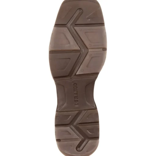 Durango Men's Ultra-Lite 11" Square Toe Western Boot - Brown - DDB0109