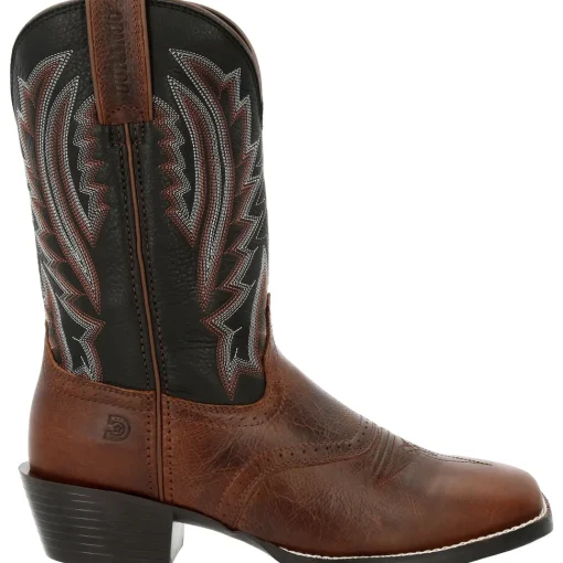 Durango Men's Westward™ 11" Square Toe Western Boot- Chestnut- DDB0351