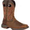 Durango Women's Lady Rebel 10" Soft Toe Western Classic Boot- Brown- DRD0395