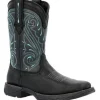 Durango Women's Lady Rebel 10" ST Western Work Boot - Sky - DRD0462