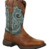 Durango Women's Lady Rebel 10" Square Toe WP Western Boot - DRD0312