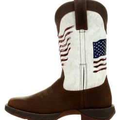Durango Women's Lady Rebel Distressed Flag 11
