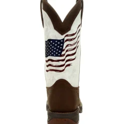 Durango Women's Lady Rebel Distressed Flag 11