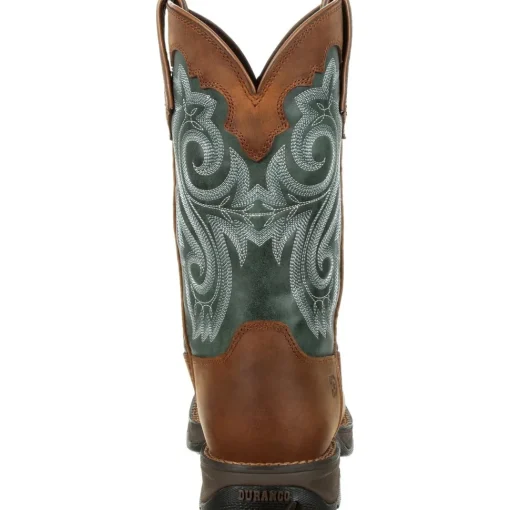 Durango Women's Lady Rebel 10" Square Toe WP Western Boot - DRD0312