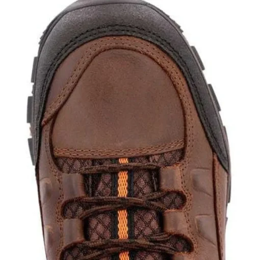 Durango Women's Renegade 5" Round Toe WP Work Boot -Brown- DRD0461