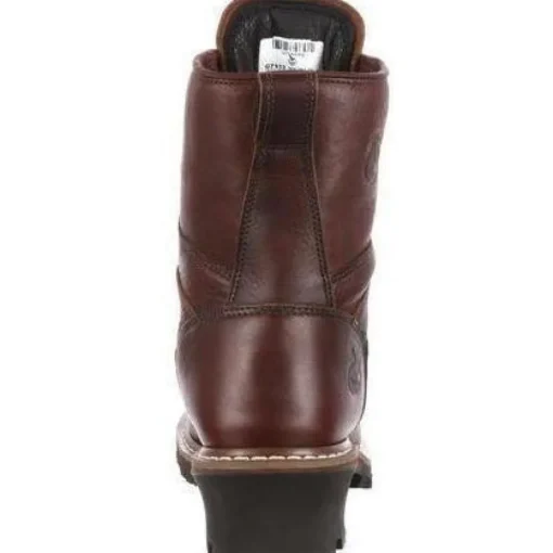 Georgia Men's 8" Waterproof Logger Work Boot - Brown - G7113
