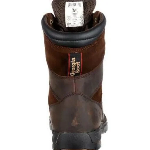 Georgia Men's Athens 8" Soft Toe WP Work Boot - Brown - G9453