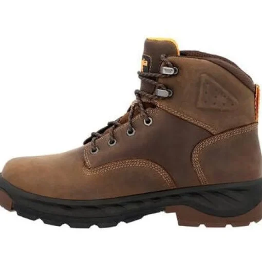 Georgia Men's Boot Ot 6" Waterproof Alloy Toe Work Boot -Brown- GB00522