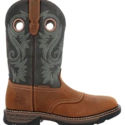 Georgia Men's Carbo Tec Flx 11" Soft Toe Western Work Boot -Brown- GB00620