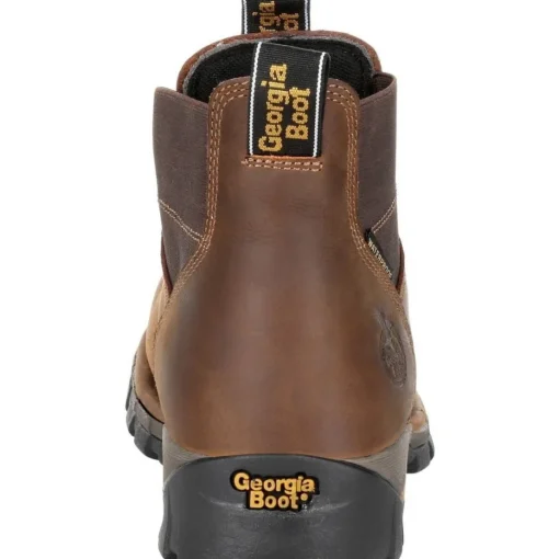 Georgia Men's Eagle One Soft Toe WP Chelsea Work Boot - Brown - GB00315